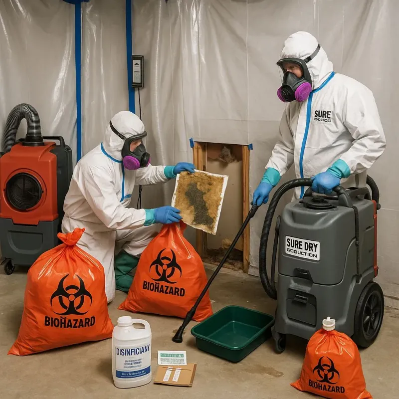 Contaminated Water Handling Protocols process in Ladera, CA