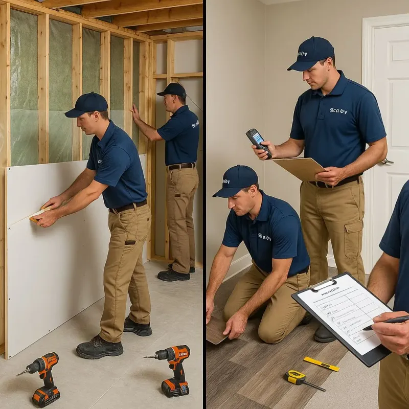 Repairs and Reconstruction process in Ladera, CA